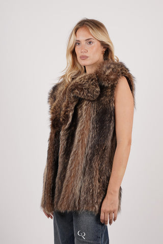 Gilet in marmotta A718